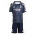 Real Madrid Kylian Mbappe #9 Fußballbekleidung Auswärtstrikot Kinder 2025-26 Kurzarm (+ kurze hosen)